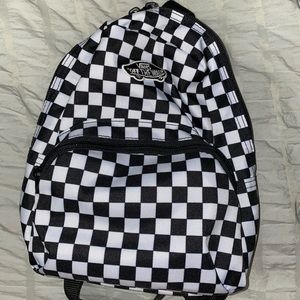 Vans Mini Checkered Backpack NWOT